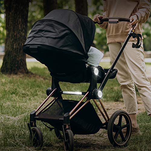 Reflektorenaufkleber für den Kinderwagen